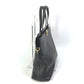 GUCCI Handbag 630595 leather black Tote Bag Interlocking G Women Used Authentic