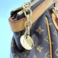 LOUIS VUITTON Handbag M40143 Monogram canvas Brown Monogram Tivoli PM Women Used Authentic
