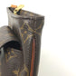 LOUIS VUITTON Pouch M51901 Monogram canvas Brown Monogram Partition Women Used Authentic