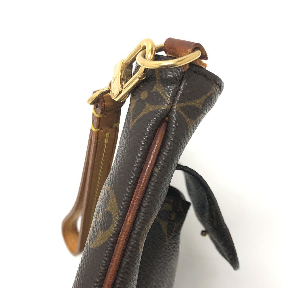 LOUIS VUITTON Pouch M51901 Monogram canvas Brown Monogram Partition Women Used Authentic