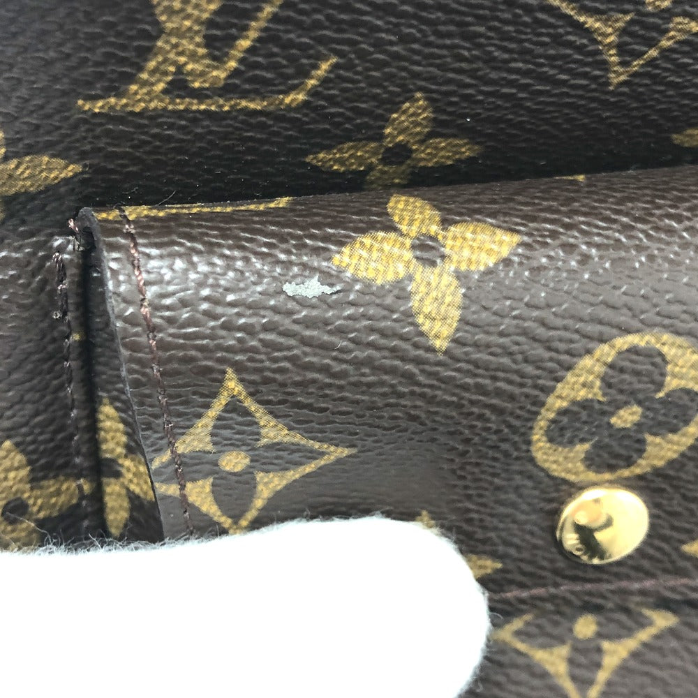 LOUIS VUITTON Pouch M51901 Monogram canvas Brown Monogram Partition Women Used Authentic