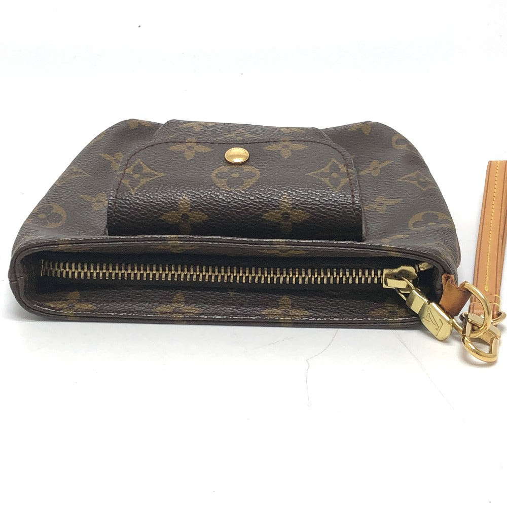 LOUIS VUITTON Pouch M51901 Monogram canvas Brown Monogram Partition Women Used Authentic