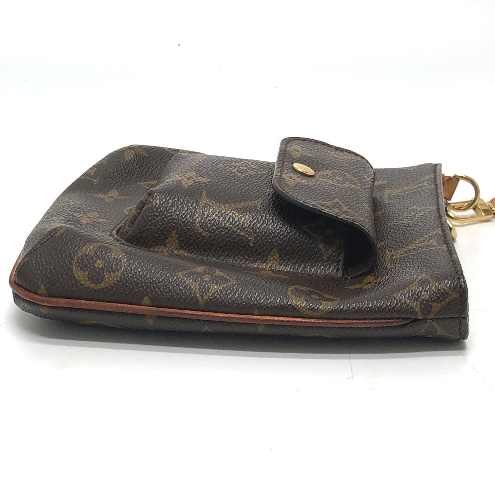 LOUIS VUITTON Pouch M51901 Monogram canvas Brown Monogram Partition Women Used Authentic
