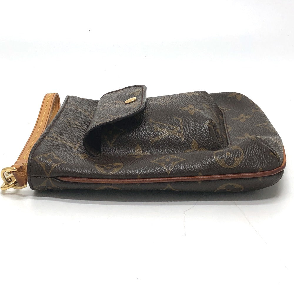 LOUIS VUITTON Pouch M51901 Monogram canvas Brown Monogram Partition Women Used Authentic