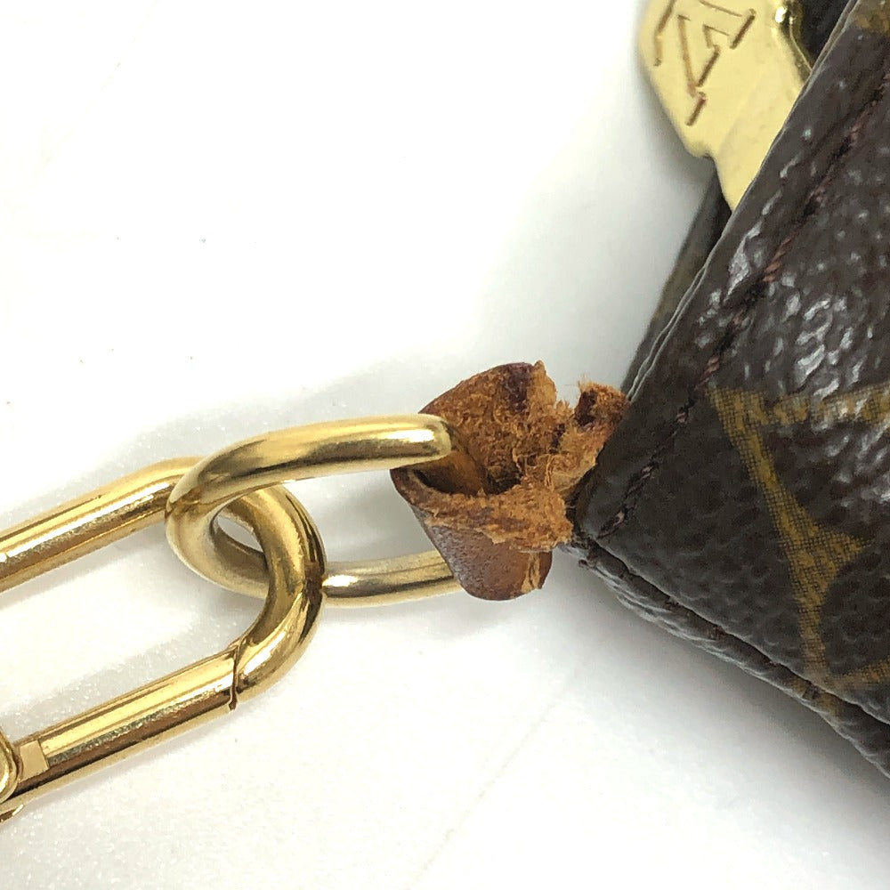 LOUIS VUITTON Pouch M51901 Monogram canvas Brown Monogram Partition Women Used Authentic