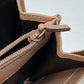 GUCCI Long Wallet Purse 257003 leather pink MAYFAI Ribbon Guccissima Ribbon Women Used Authentic