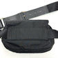 PRADA Waist bag Nylon / leather black Triangle logo Sling bag mens Used Authentic