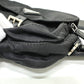 PRADA Waist bag Nylon / leather black Triangle logo Sling bag mens Used Authentic