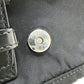 PRADA Waist bag Nylon / leather black Triangle logo Sling bag mens Used Authentic