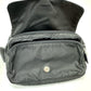 PRADA Waist bag Nylon / leather black Triangle logo Sling bag mens Used Authentic