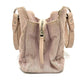 CHANEL Tote Bag Cotton canvas Pink type COCO Mark CC Matrasse Women Used Authentic