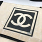 CHANEL Shoulder Bag canvas white CC COCO Mark New travel line Women Used Authentic