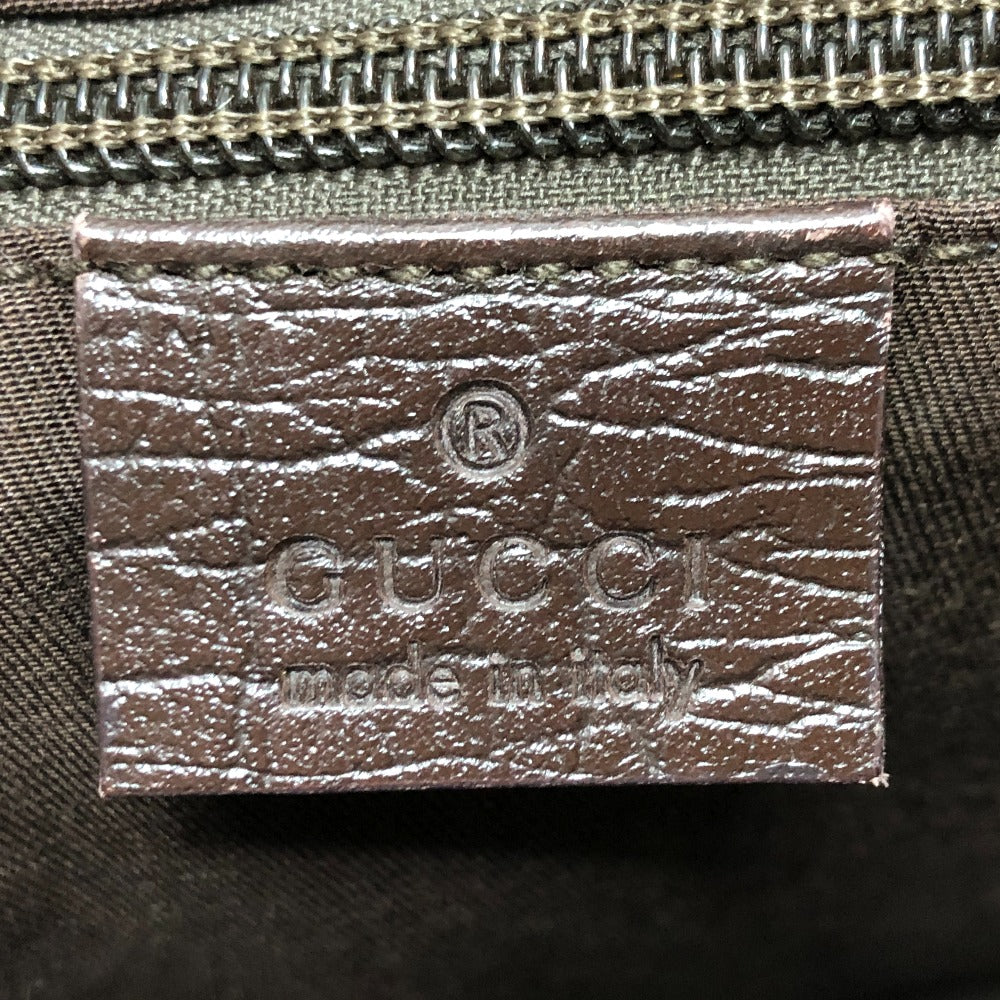 GUCCI Shoulder Bag 141198 GG Supreme Canvas beige GG Messenger bag Women Used Authentic