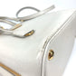 PRADA Handbag BL0837 Safiano leather white Triangle logo plate SAFFIANO LUX Women Used Authentic
