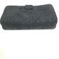 CHANEL Pouch leather black COCO Mark CC Women Used Authentic