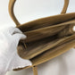 CHANEL Handbag Caviar skin beige Chevron Vstitch Vintage Women Used Authentic