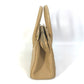 CHANEL Handbag Caviar skin beige Chevron Vstitch Vintage Women Used Authentic