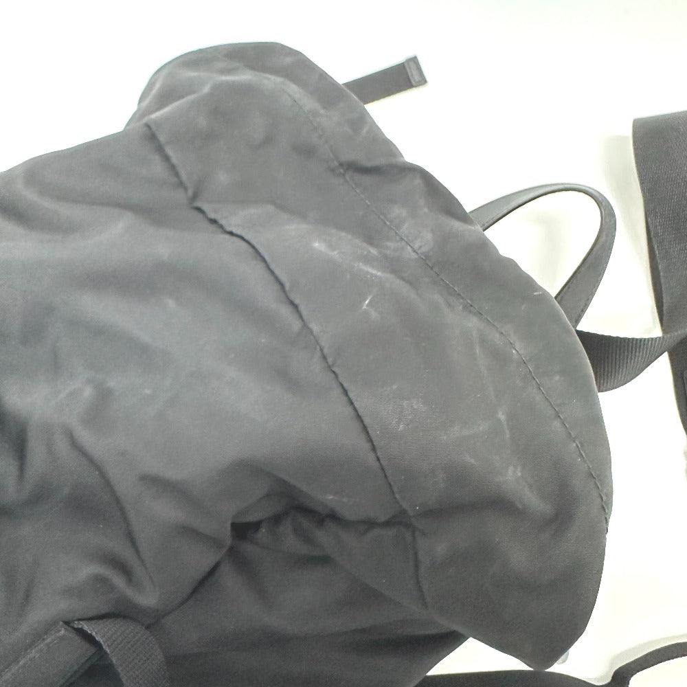 PRADA Backpack Nylon / leather multicolor Quilting Multi