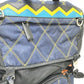 PRADA Backpack Nylon / leather multicolor Quilting Multi