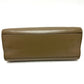 GUCCI Handbag 470271 leather Brown Bamboo Faux Pearl