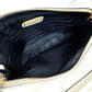 PRADA Shoulder Bag leather white logo