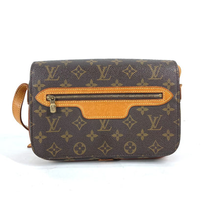 LOUIS VUITTON Shoulder Bag M51210 Monogram canvas Brown Monogram Saint Germain Women Used Authentic