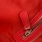 Dior Shoulder Bag Coated canvas, leather Red type Bag Tote Bag Canage Women Used Authentic