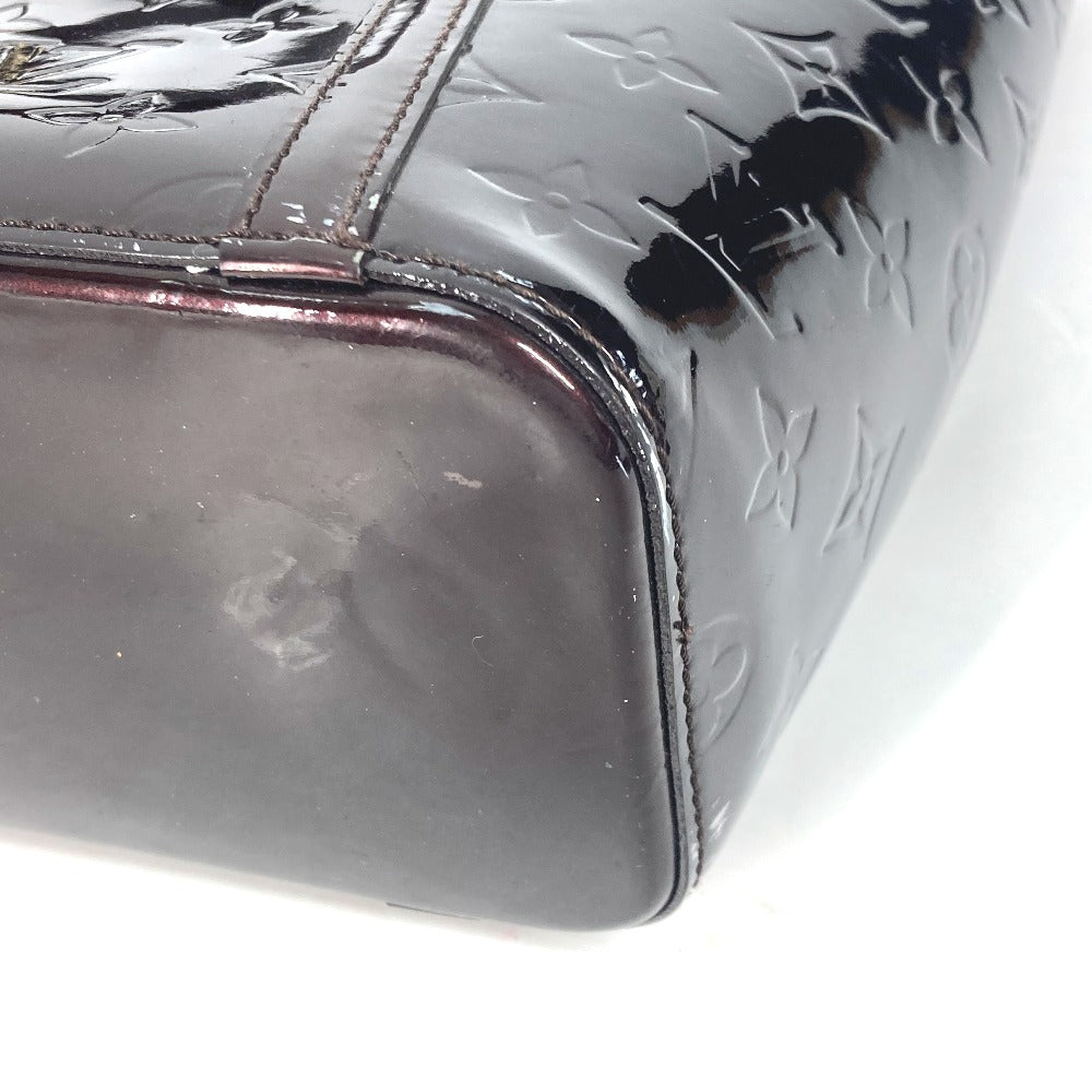 LOUIS VUITTON Shoulder Bag M91567 Monogram Vernis purple Monogram Vernis Avalon MM Women Used Authentic