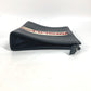 GUCCI Clutch bag 475316 leather black pouch bag web stripe logo