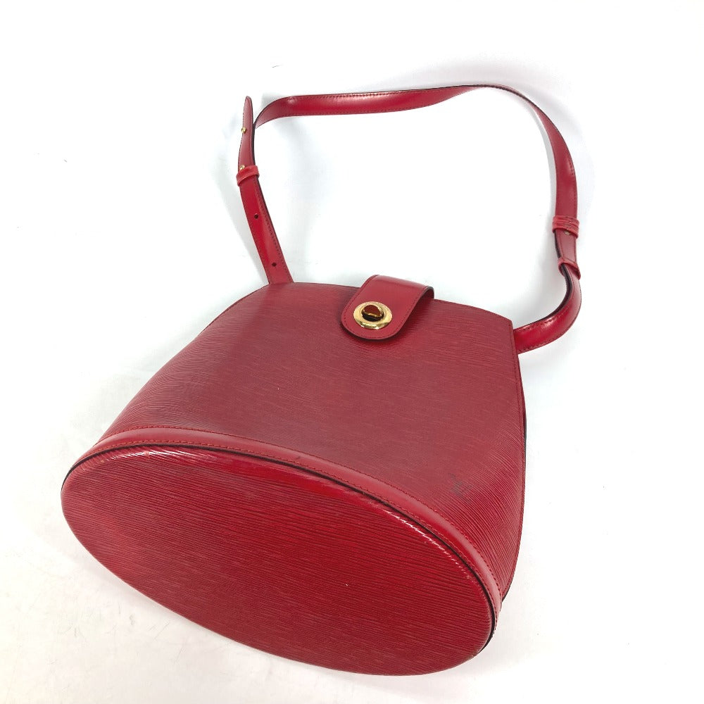 LOUIS VUITTON Shoulder Bag M52257 Epi Leather Red Epi Cluny
