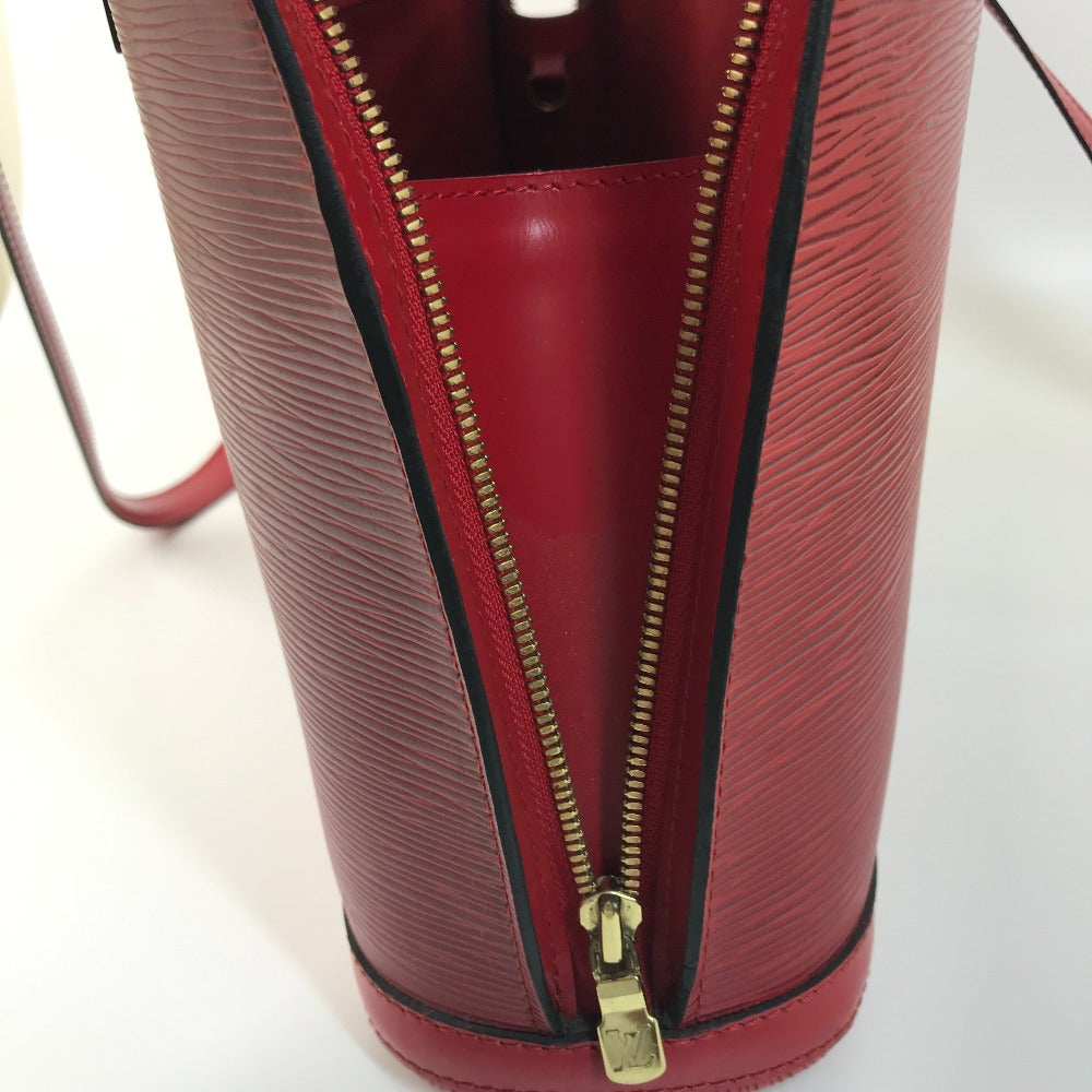 LOUIS VUITTON Shoulder Bag M52287 Epi Leather Red Epi Ryu Sac