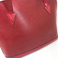 LOUIS VUITTON Shoulder Bag M52287 Epi Leather Red Epi Ryu Sac