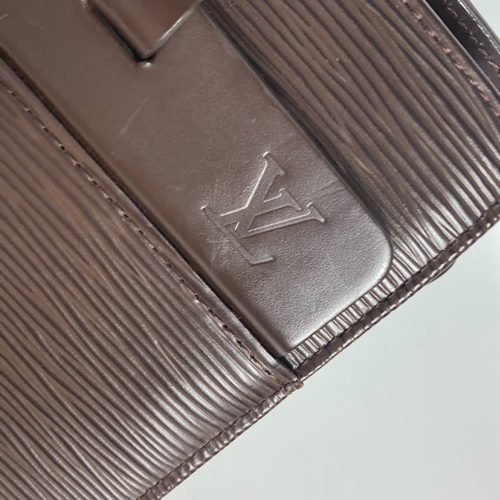 LOUIS VUITTON Handbag M5249D Epi Leather Brown Epi Croisette PM