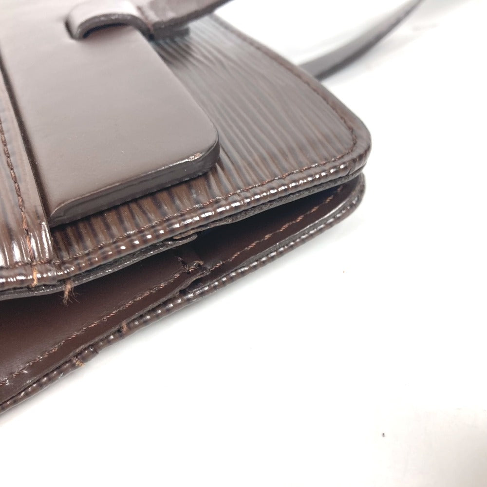 LOUIS VUITTON Handbag M5249D Epi Leather Brown Epi Croisette PM