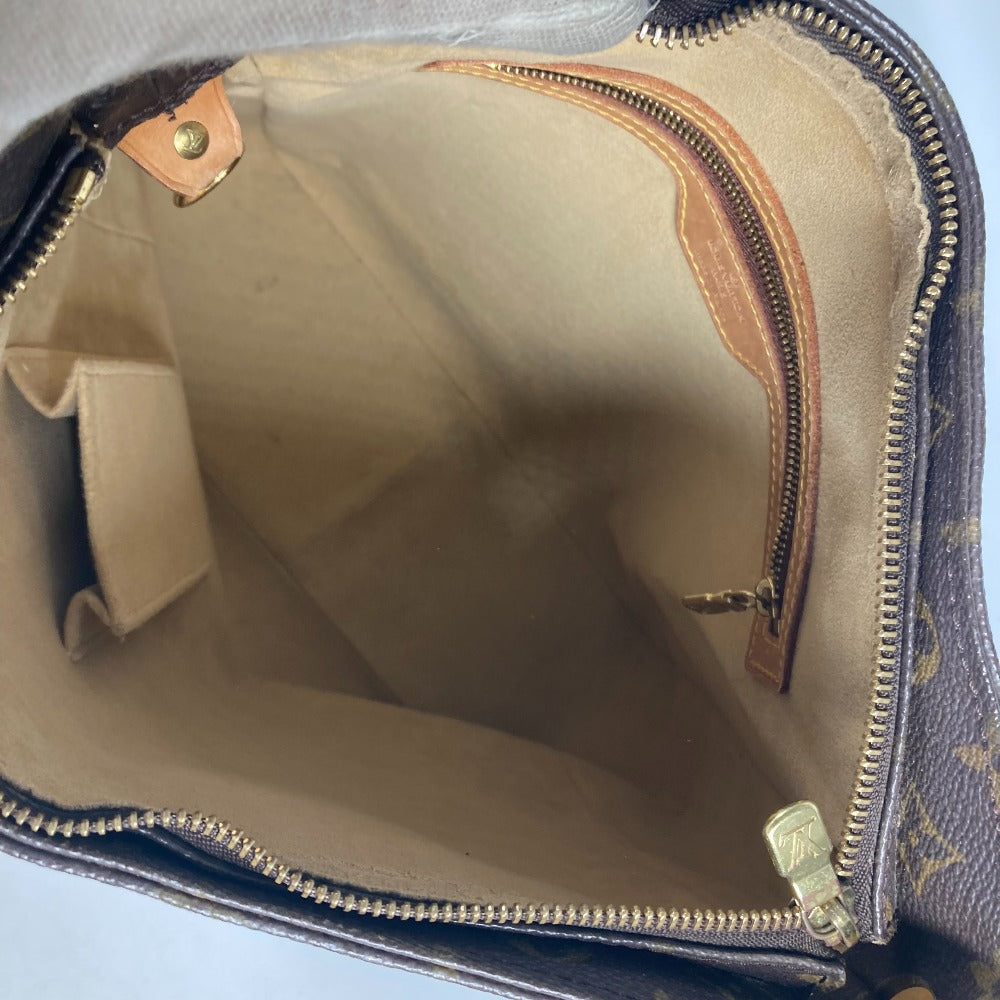 LOUIS VUITTON Shoulder Bag M51145 Monogram canvas Brown Monogram LoopingGM Women Used Authentic