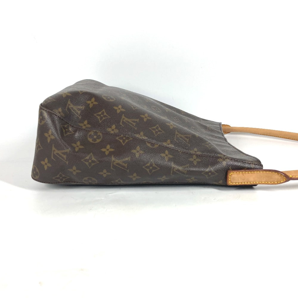 LOUIS VUITTON Shoulder Bag M51145 Monogram canvas Brown Monogram LoopingGM Women Used Authentic