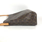LOUIS VUITTON Shoulder Bag M51145 Monogram canvas Brown Monogram LoopingGM Women Used Authentic