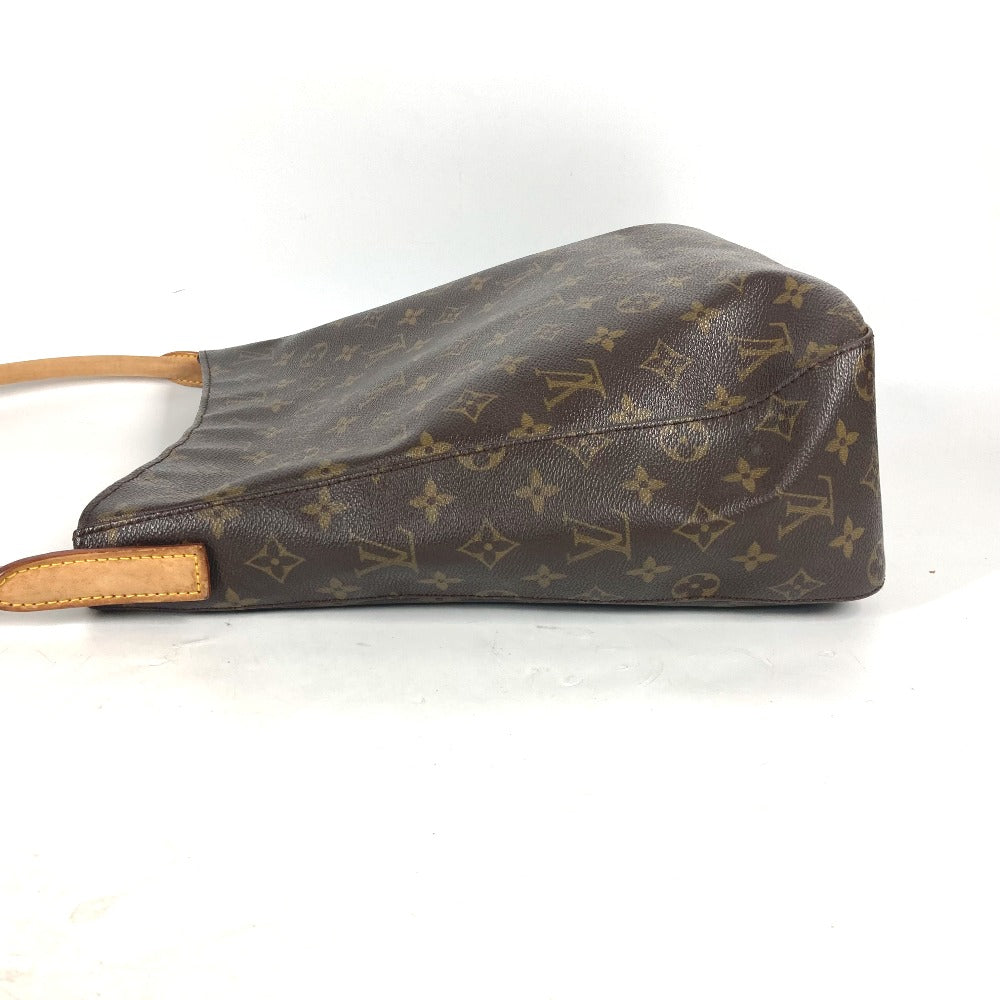 LOUIS VUITTON Shoulder Bag M51145 Monogram canvas Brown Monogram LoopingGM Women Used Authentic