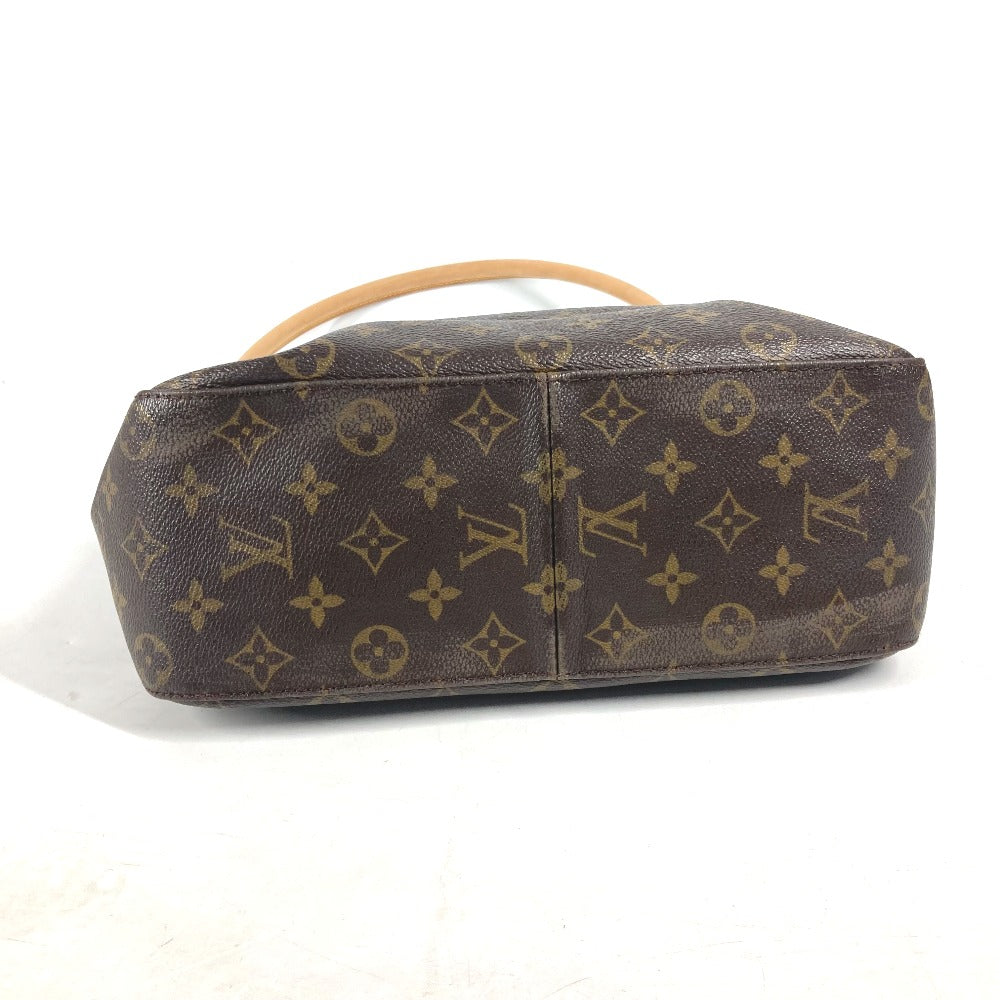 LOUIS VUITTON Shoulder Bag M51145 Monogram canvas Brown Monogram LoopingGM Women Used Authentic