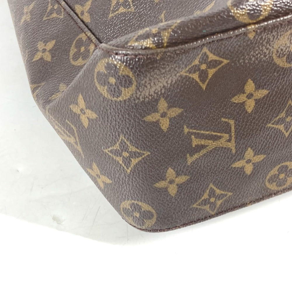 LOUIS VUITTON Shoulder Bag M51145 Monogram canvas Brown Monogram LoopingGM Women Used Authentic