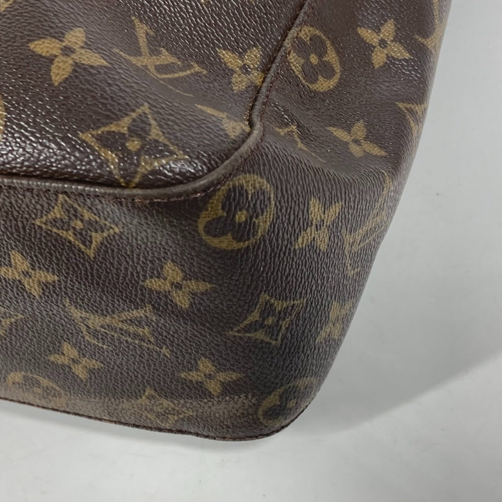 LOUIS VUITTON Shoulder Bag M51145 Monogram canvas Brown Monogram LoopingGM Women Used Authentic