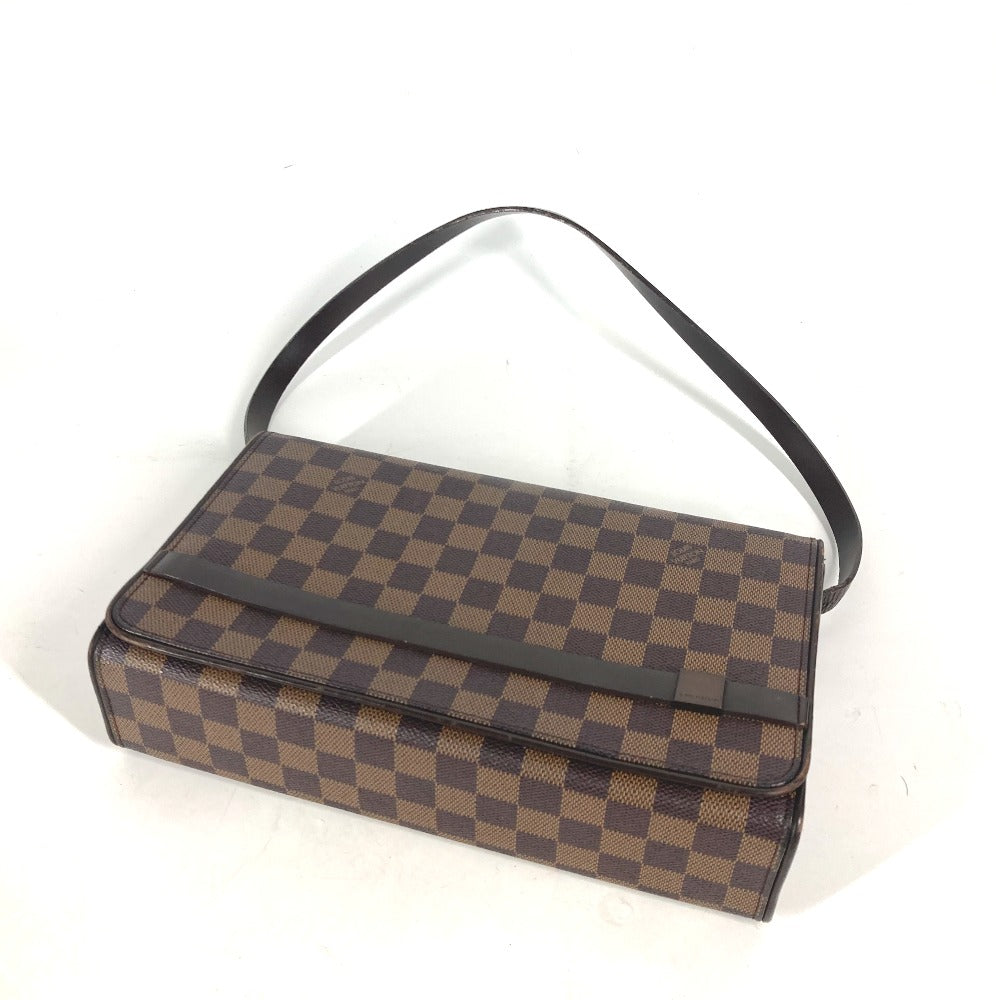 LOUIS VUITTON Shoulder Bag N51160 Damier canvas Brown Damier Tribeca Ron