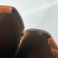 CELINE Shoulder Bag PVC / Leather Brown vintage Macadam Women Used Authentic