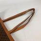 CELINE Shoulder Bag PVC / Leather Brown vintage Macadam Women Used Authentic