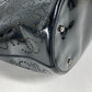 CHANEL Tote Bag Patent leather black punching logo CC COCO Mark NO5