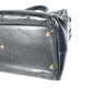 FENDI Handbag leather black Doctor bag logo