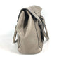 FENDI Shoulder Bag leather Gray type Celeria Linda