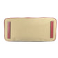 PRADA Shoulder Bag BN0081 Leather / canvas beige By color Triangle logo plate