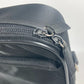 PRADA Handbag Nylon black Triangle logo plate