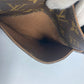LOUIS VUITTON Shoulder Bag M40526 Monogram canvas Brown Monogram Valmy GM